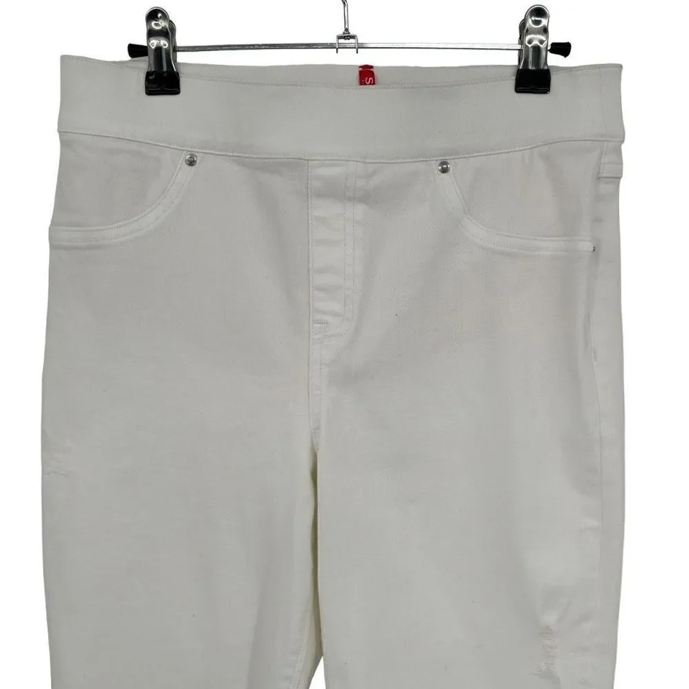 Spanx Distressed Jeans/Jeggings White Medium‎